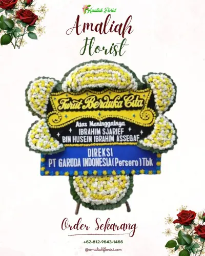 Papan Bunga Duka di Seraya Timur